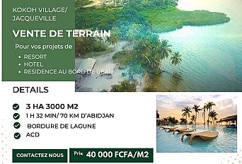 TERRAIN A VENDRE