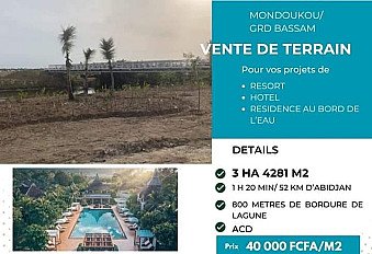 TERRAIN A VENDRE